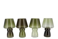 BICOLORE SUMMER GREEN MIX LAMP ASS 17X25CM