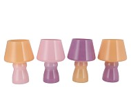 BICOLORE DREAMY PASTEL MIX LED LAMP ASS 17X25CM