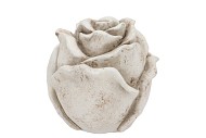 CONCRETE SAINT ANTIQUE ROSE 13X13X13CM