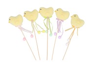 EASTER FUN PICK YELLOW DUCK ASS 8X36CM