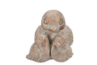 CONCRETE GOLDEN BIRDS 14X18X15CM NM