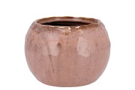 IRON STONE OLD PINK BALL POT 18X18X14CM NM