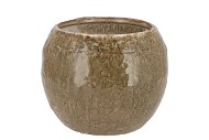IRON STONE SAND BALL POT 20X20X16CM NM