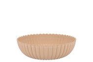 MELAMINE LISA SAND BOWL 20X20X8CM