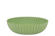 MELAMINE LISA PISTACHE BOWL 25X25X9CM