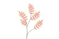 SILK SALIX LEAF SMALL ORANGE 90CM