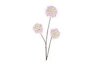 SILK HYDRANGEA X3 LIGHT PURPLE 85CM