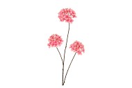 SILK HYDRANGEA X3 PINK 85CM
