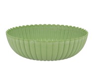 MELAMINE LISA PISTACHE BOWL 30X30X9CM