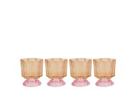 NAOMI  DREAMY PASTEL TEALIGHT HOLDER ASS 8X10CM