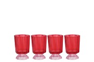 NAOMI DUTCH PINK TEALIGHT HOLDER ASS 8X12CM