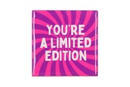 TILE LIMITED EDITION PURPLE FUCHSIA 10X10X1CM NM