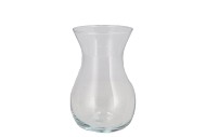 GLASS VASE LEON H18XD12CM
