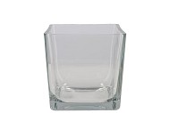 GLASS ACCU VASE KNYST H17X14X14CM