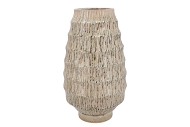 LIMA GREEN VASE ACTIVE GLAZE 24X24X40CM NM