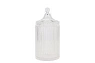 BICOLORE CLEAR MIX JARS ASS 11X22CM