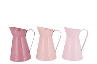ZINC SUMMER PINK MIX CAN BASIC ASS 13X23X15CM NM