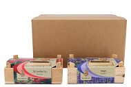 GREENGIFT STRAWBERRY SALVIA MIX BOX 14X31X8CM NM