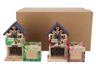 GREENGIFT CORIANDER SWEET MIX INSECT HOTEL 8X17X18CM NM