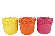 GIGI DUTCH ORANGE MIX FLOWER POT ASS 31X31X30CM