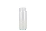GLAS MILK BOTTLE 18X12CM