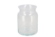 GLASS MILK BOTTLE 20X16CM