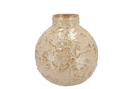 MIKA COZY SAND VASE NECK STRUCTURE 23X23CM