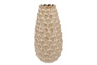 MIKA COZY SAND VASE LONG PINECONE EDGE 26X50CM