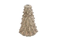 MIKA NORDIC GREEN VASE TREE ASS 21X21X31CM