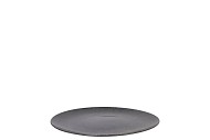 MELAMINE WILD BLACK PLATE 28X28X2CM NM