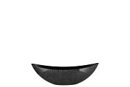 MELAMINE WILD BLACK BOAT 34X11X11CM