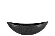 MELAMINE WILD BLACK BOAT 55X14X18CM