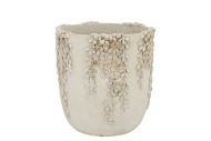 ROSIE STRING OF PEARLS SCOTTISCH SAND POT 21X21X21CM