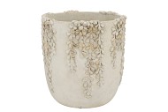 ROSIE STRING OF PEARLS SCOTTISCH SAND POT 23X23X24CM