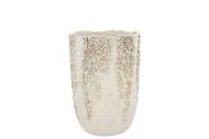 ROSIE STRING OF PEARLS SCOTTISCH SAND VASE 16X16X25CM