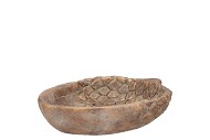 CONCRETE GOLDEN ACORN 21X17X5CM