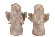 CONCRETE GOLDEN ANGELS ASS 22X14X31CM