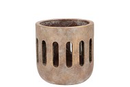 CONCRETE GOLDEN T-LIGHT 12X12CM