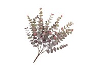SILK EUCALYPTUS PURPLE BUSH 53CM