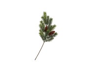 SILK PINE WITH CONE 48CM