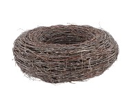 WREATH BIRCH TREE WHITEWASH 50X12CM