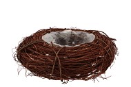 WREATH ELM BRANCHES PLANTER BROWN WITH BOTTOM 40X10CM