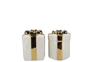 JOY COZY GOLD VASE PRESENT 11X15CM