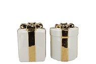 JOY COZY GOLD VASE PRESENT 16X20CM NM