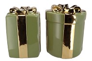 JOY MAJESTIC GREEN VASE PRESENT 23X35CM NM