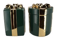 JOY MAJESTIC DARK GREEN VASE PRESENT 23X35CM NM