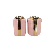 JOY JOLLY PINK VASE PRESENT 11X15CM NM