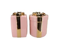 JOY JOLLY PINK VASE PRESENT 16X20CM NM