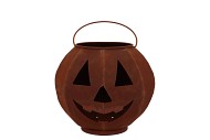 RUSTY SCOTTISH BROWN DECO PUMPKIN 23X20CM