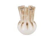 MIKA COZY SAND VASE TUBE 18X25CM